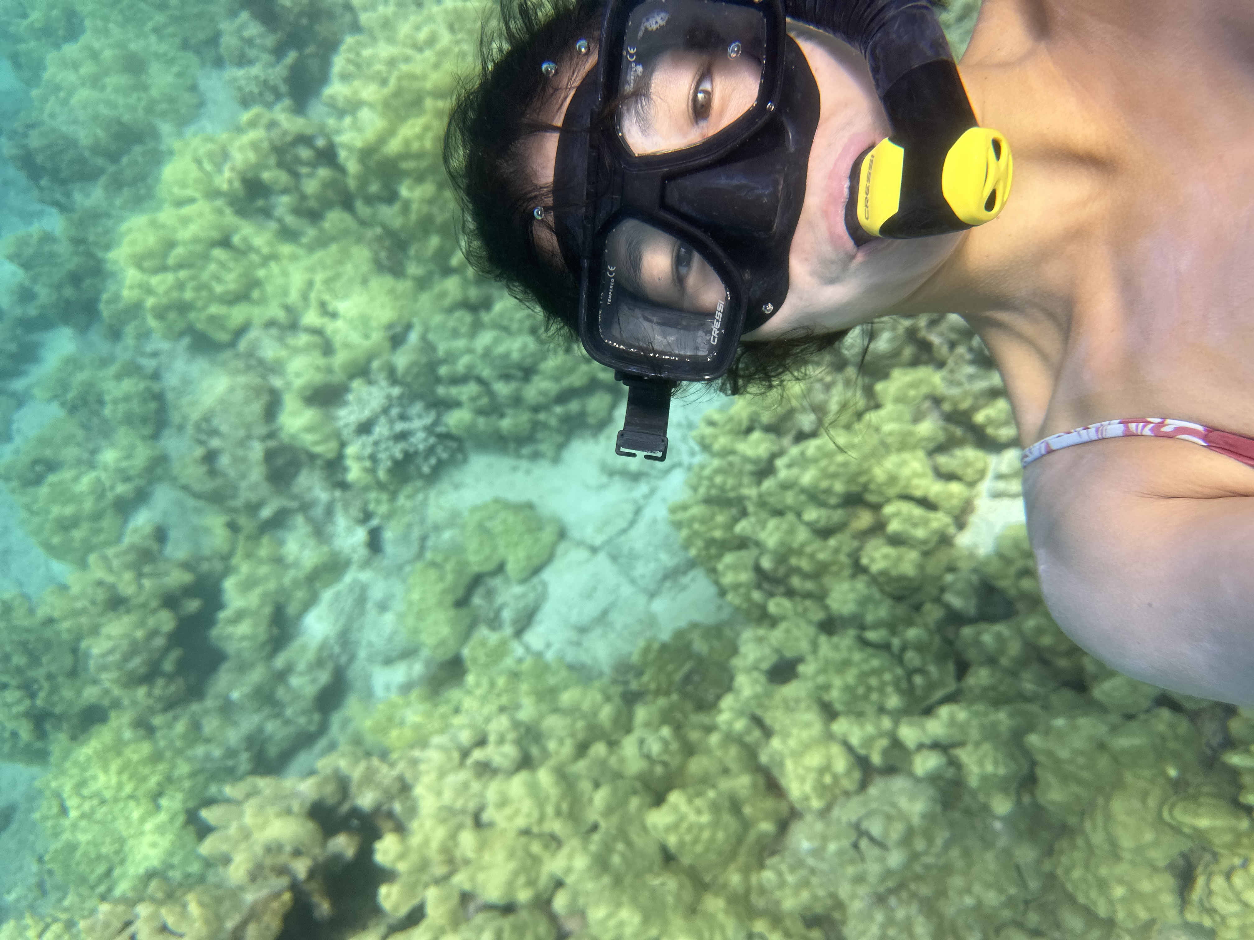 Sydni scuba selfie